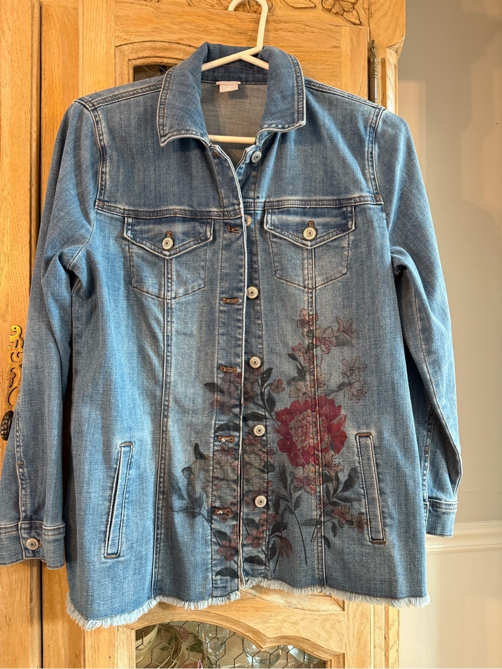 Chicos Denim Jacket  - M